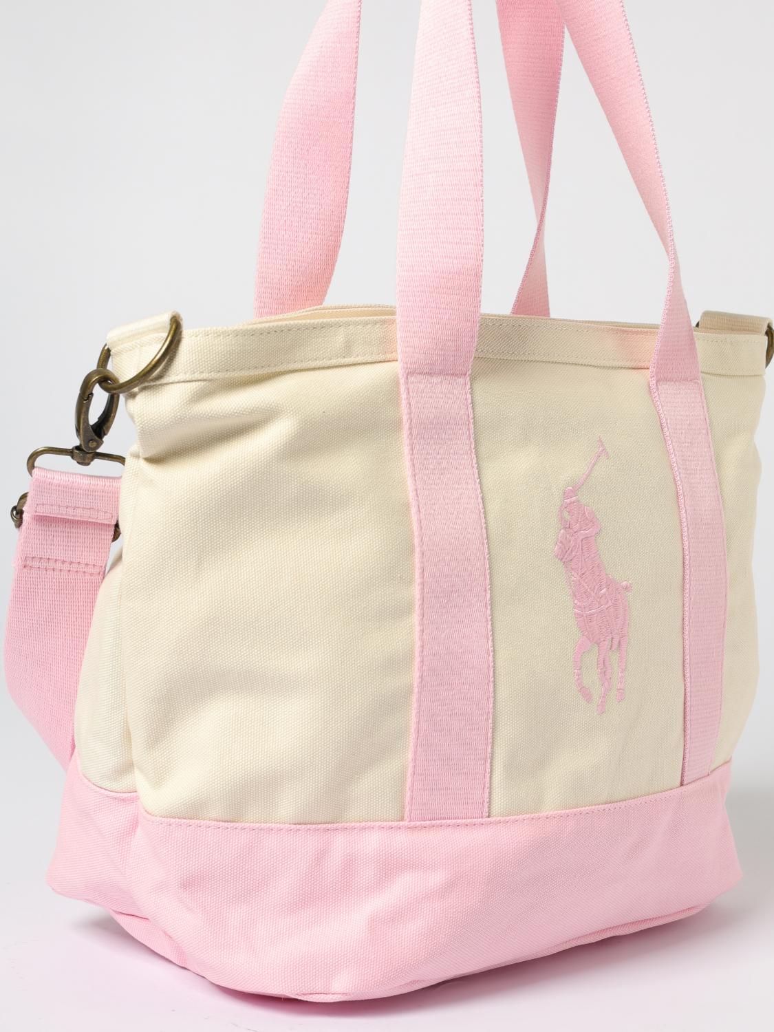 POLO RALPH LAUREN BAG: Bag kids Polo Ralph Lauren, Yellow Cream - Img 3