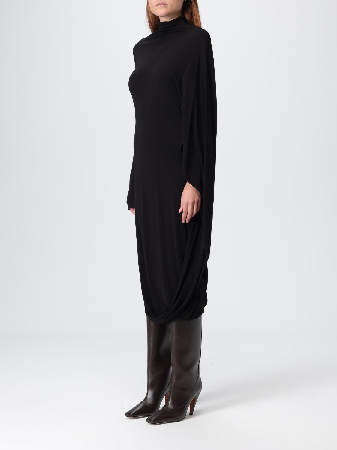 stella mccartney black dress One-shoulder embellished draped velvet halterneck gown - It is finished with a bow detail at the back Stella McCartney Black Gown Selected