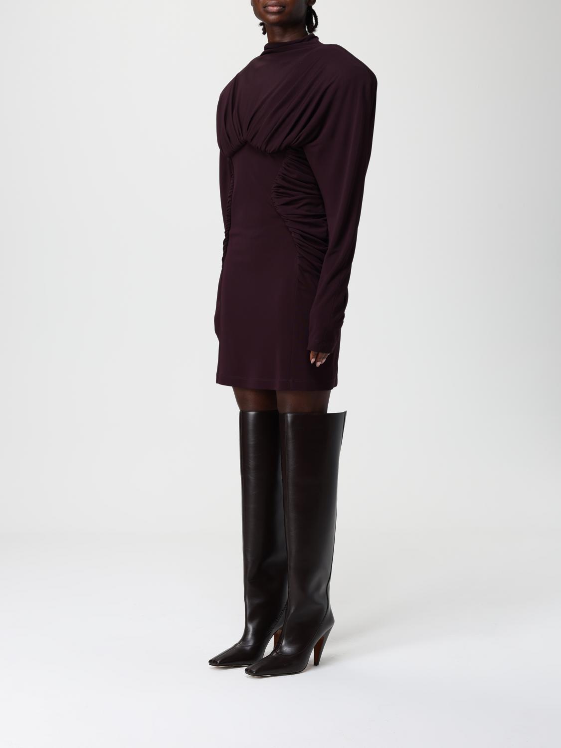 STELLA MCCARTNEY VESTIDO: Vestido mujer Stella McCartney, Marrón Oscuro - Img 3