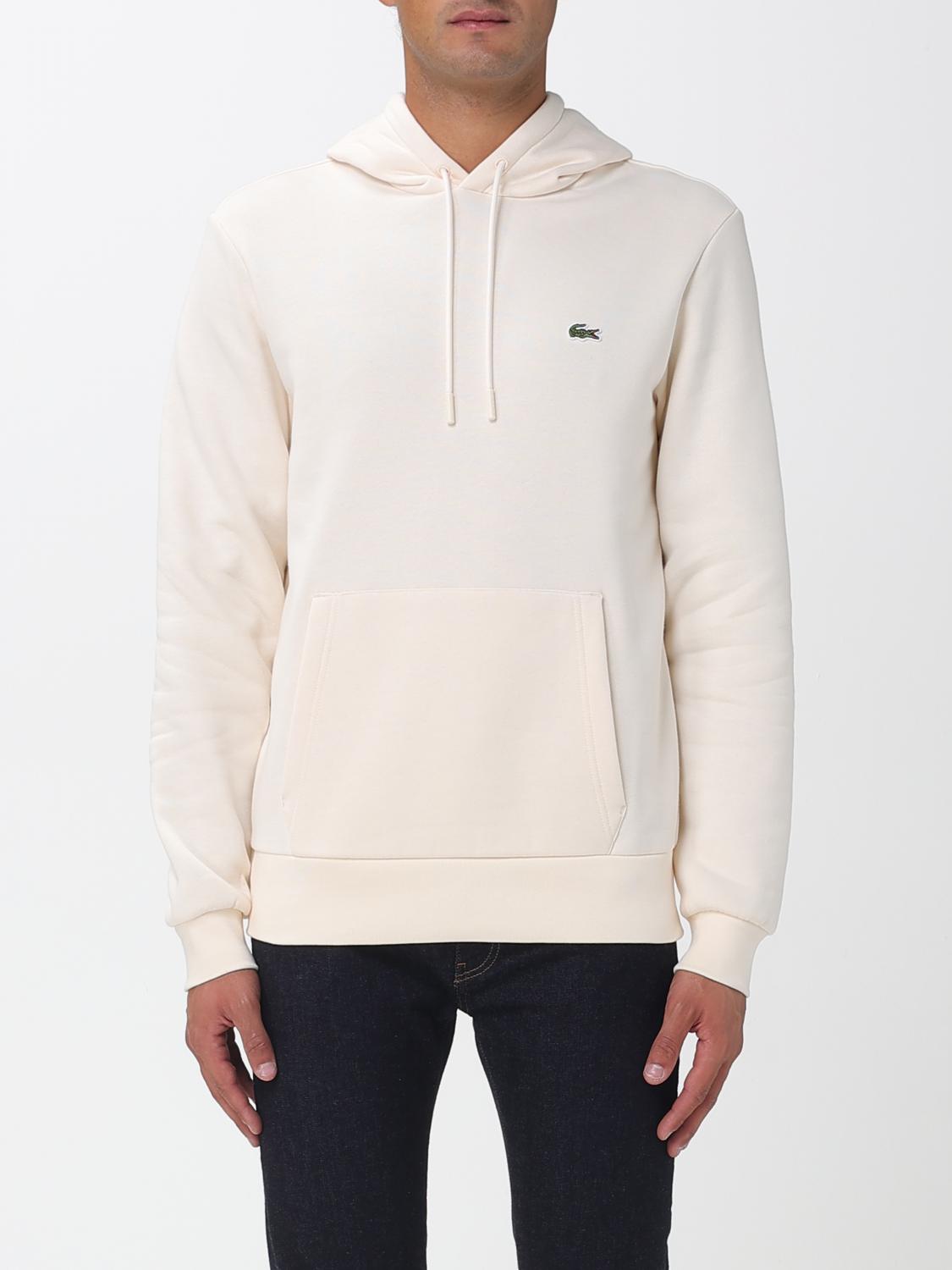 LACOSTE SWEATSHIRT: Sweatshirt men Lacoste, Yellow Cream - Img 1