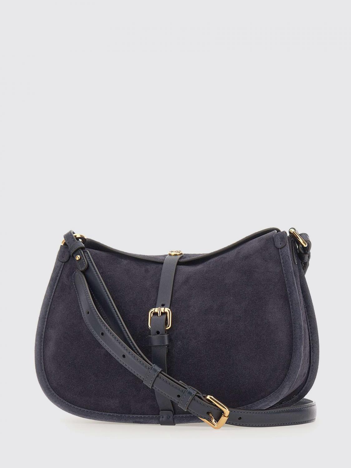 ETRO BORSA A SPALLA: Borsa Pony Etro in camoscio , Nero - Img 1