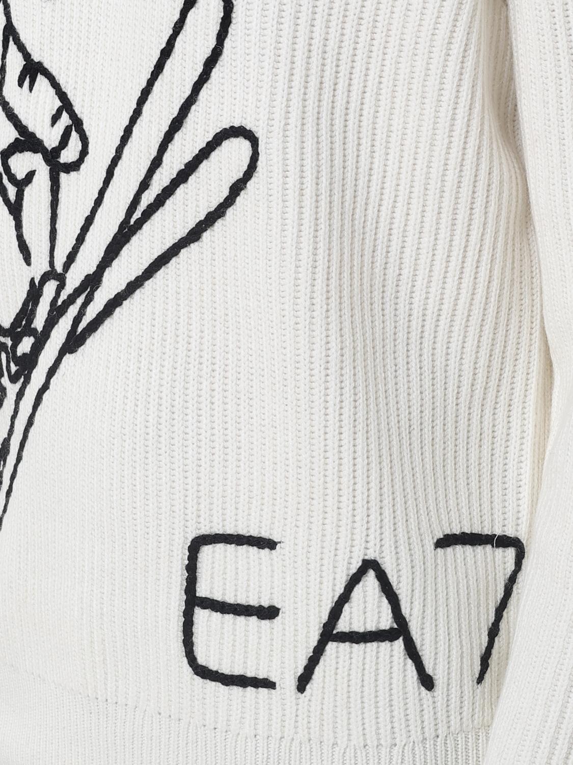 EA7 PULLOVER: Pullover herren Ea7, Weiß - Img 3