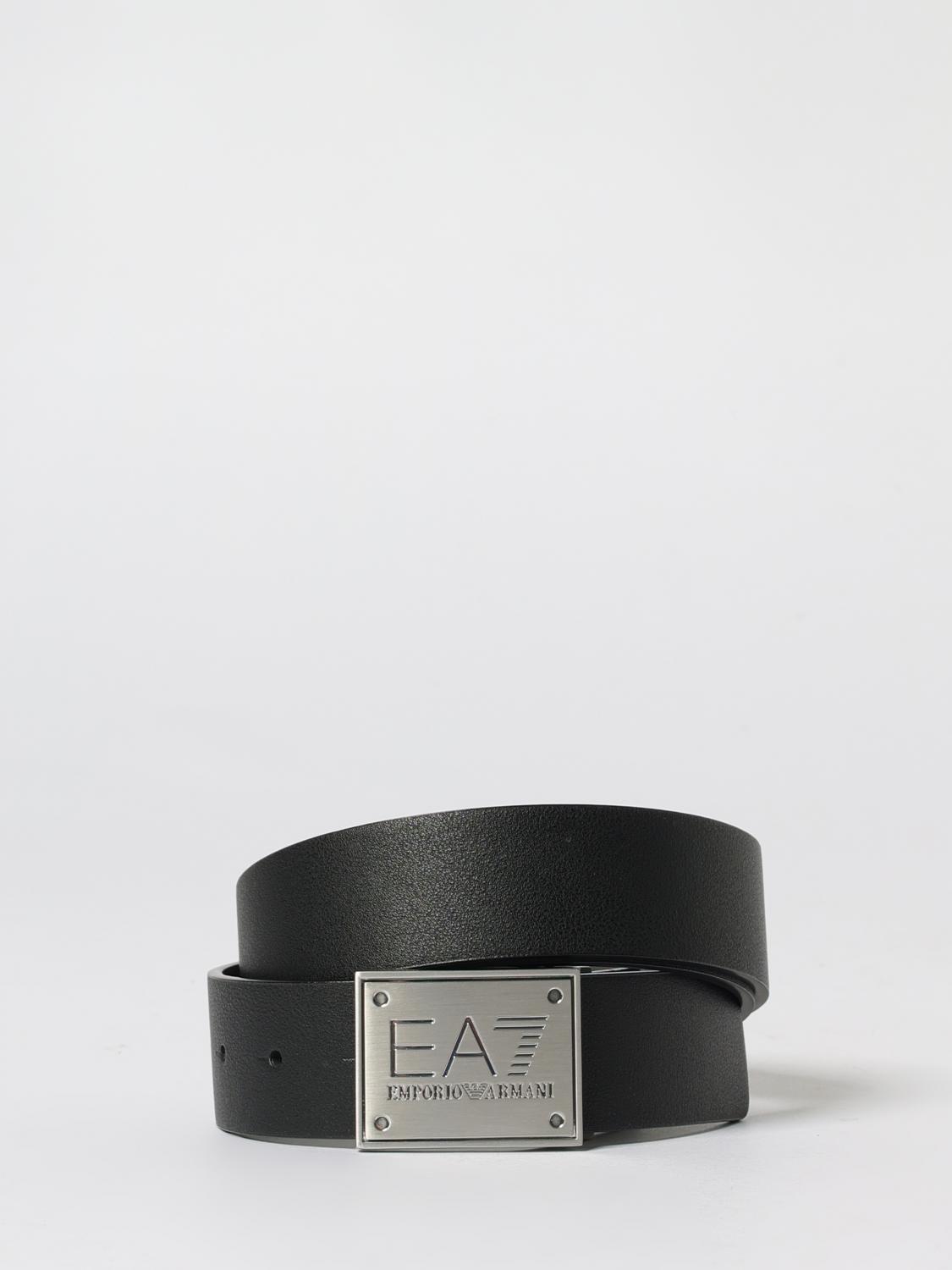 EA7 CEINTURE: Ceinture homme Ea7, Noir - Img 1