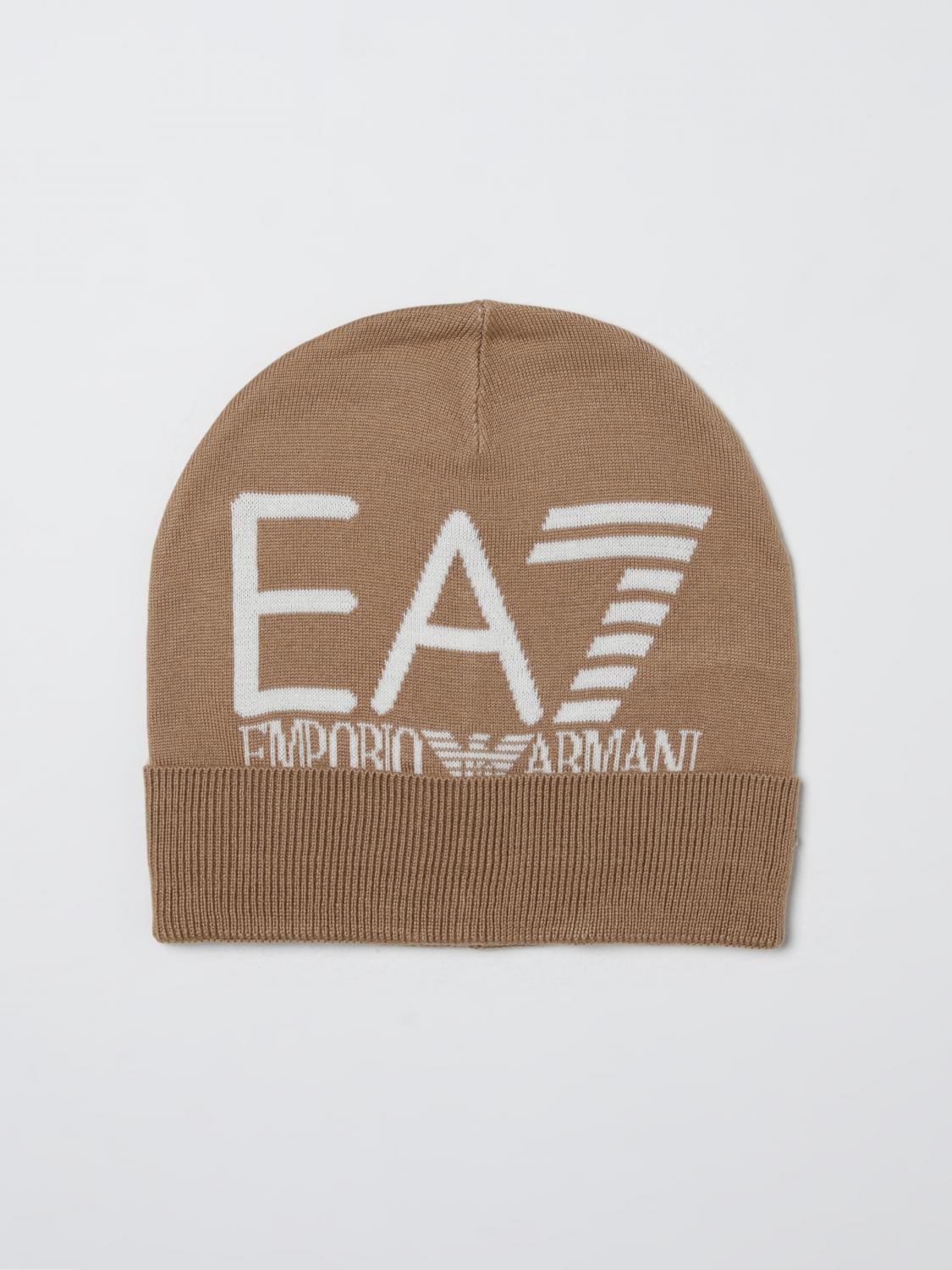 EA7 HAT: Hat men Ea7, Beige - Img 1