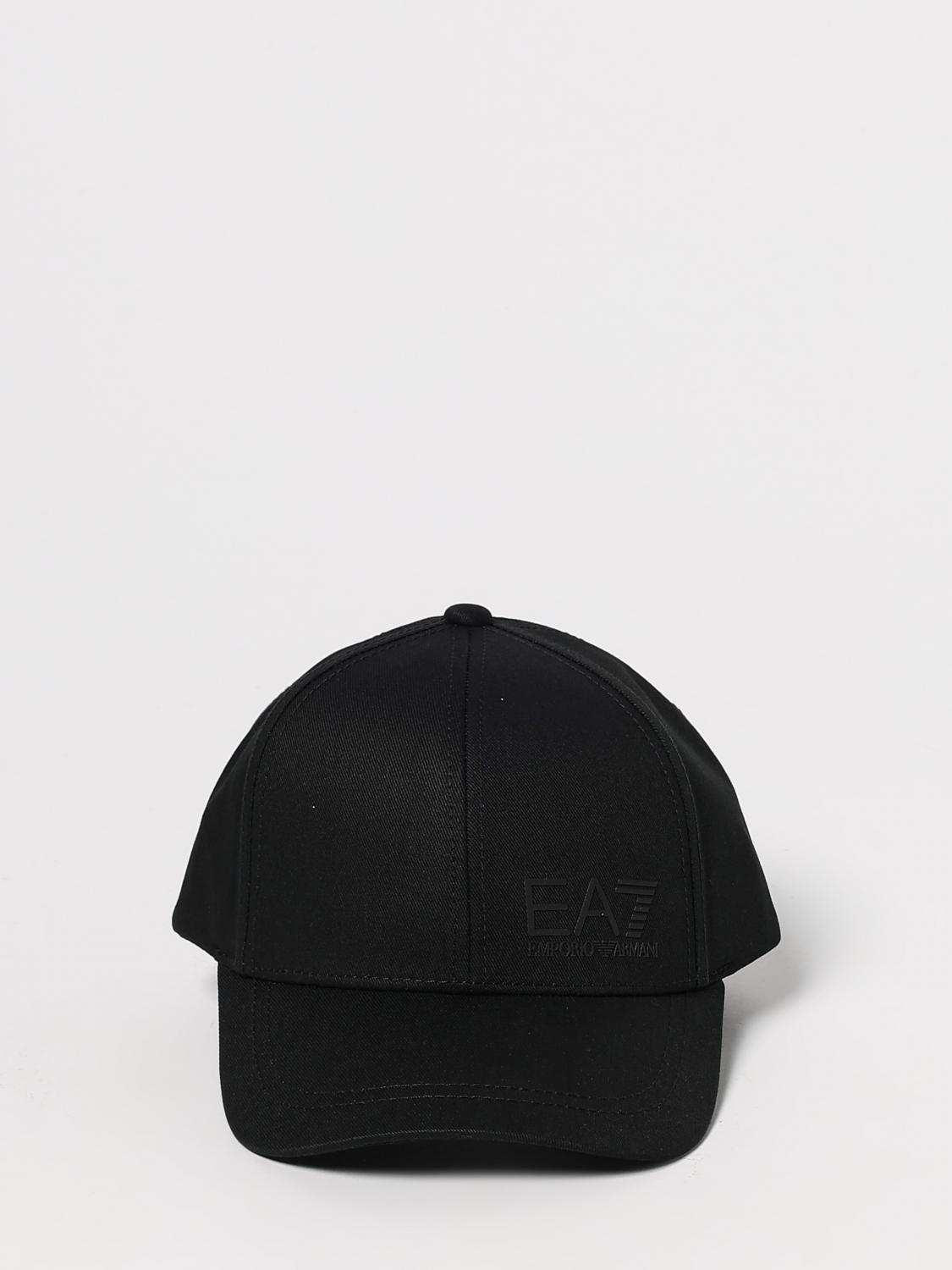 EA7 HAT: Hat men Ea7, Black - Img 2