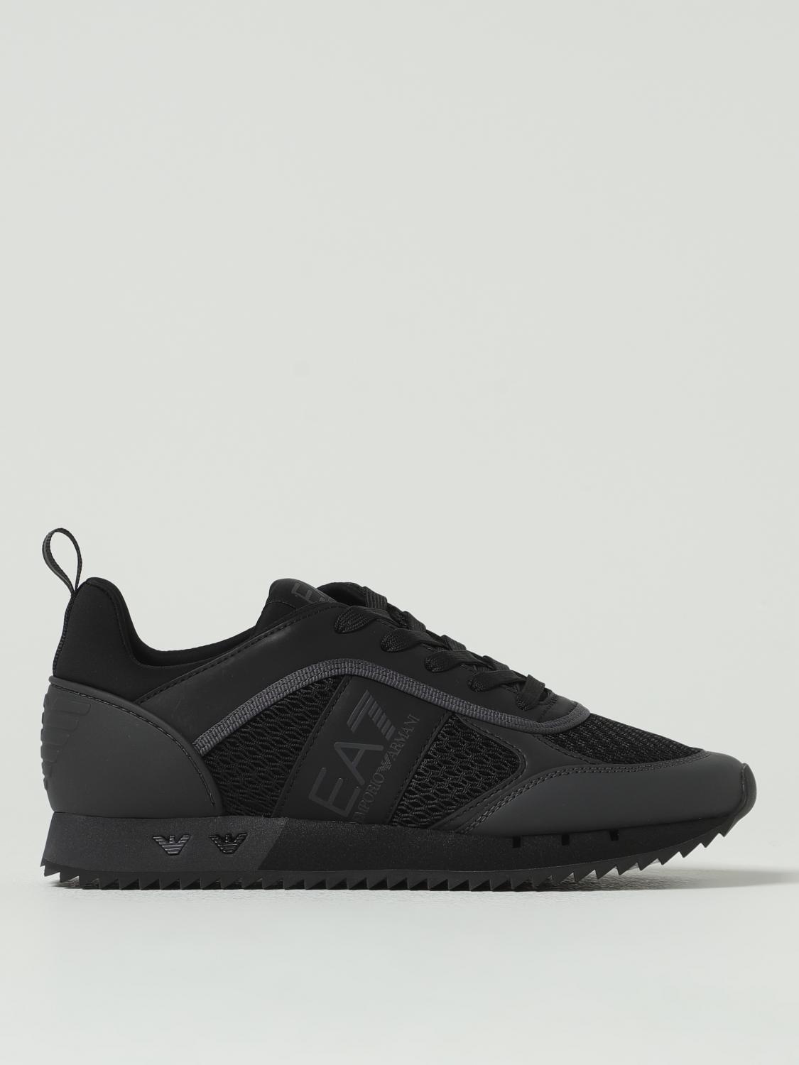 EA7 BASKETS: Baskets homme Ea7, Noir - Img 1