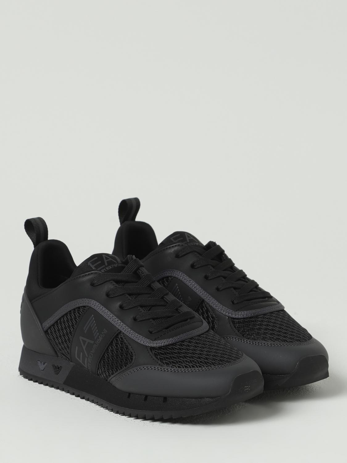EA7 BASKETS: Baskets homme Ea7, Noir - Img 2