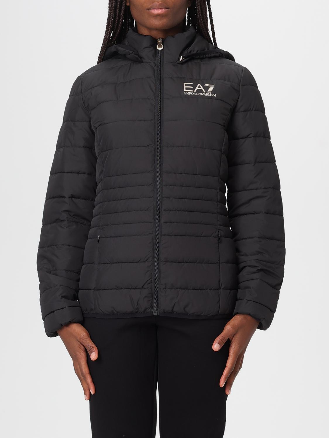 EA7 CHAQUETA: Chaqueta mujer Ea7, Negro - Img 1