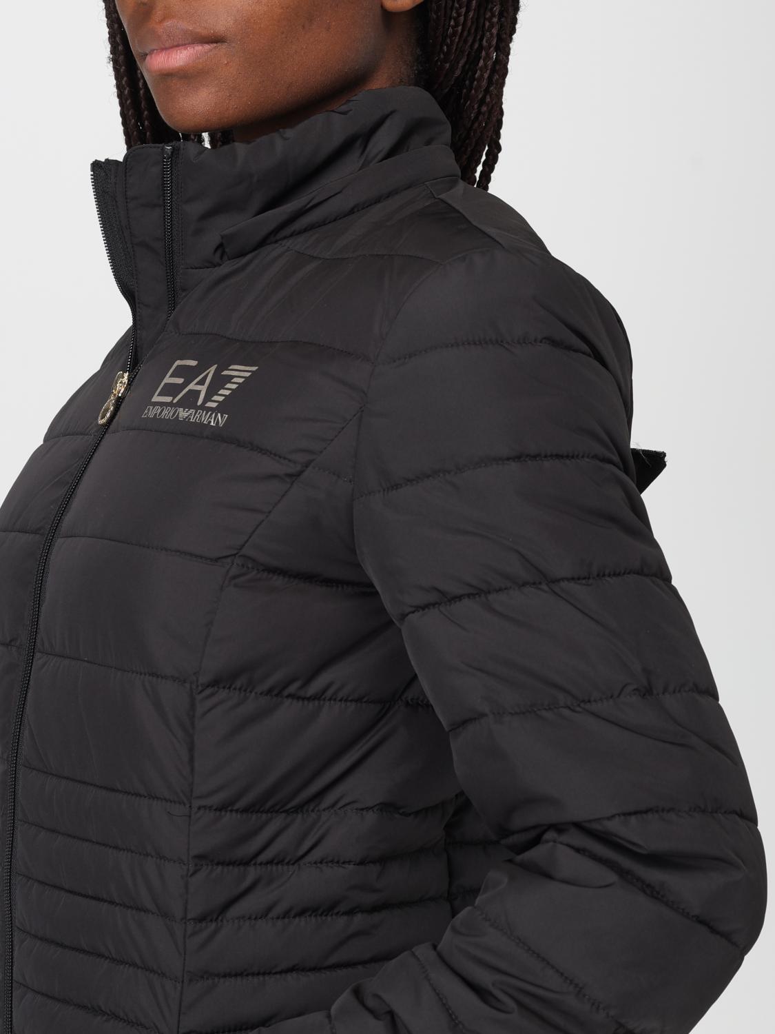 EA7 CHAQUETA: Chaqueta mujer Ea7, Negro - Img 4