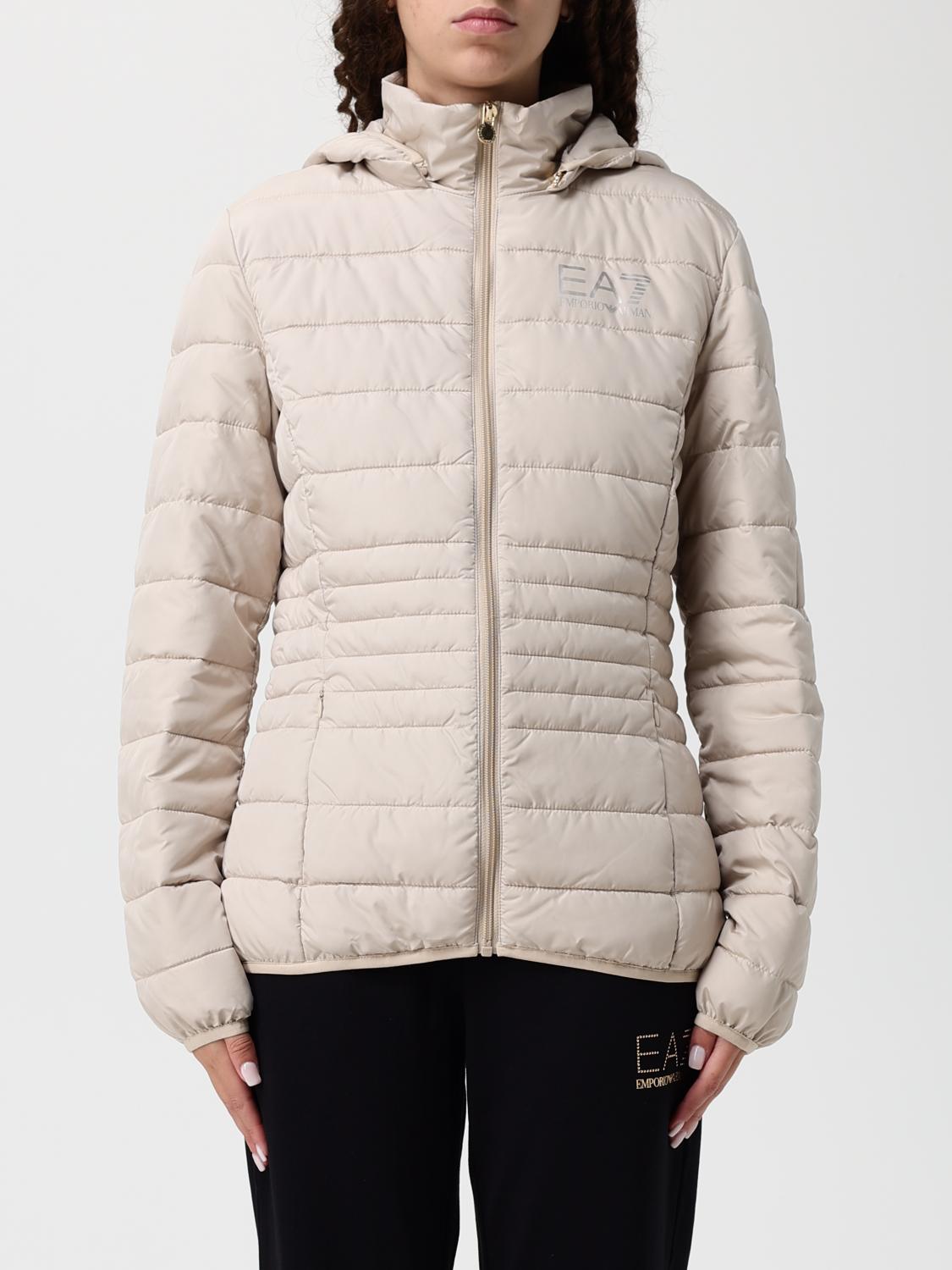EA7 JACKET: Jacket woman Ea7, Sand - Img 1