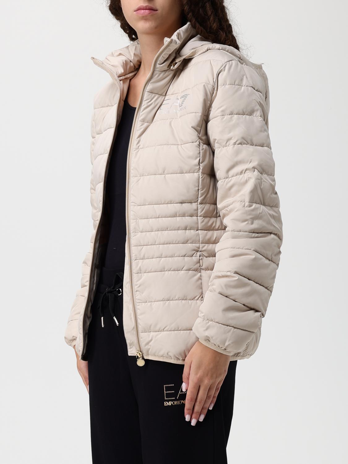 EA7 JACKET: Jacket woman Ea7, Sand - Img 3