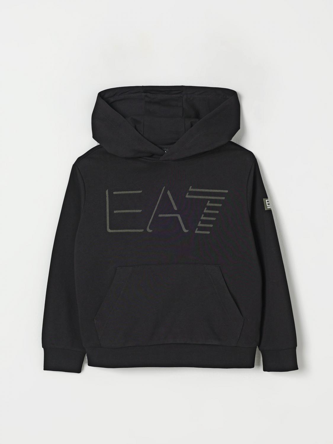 EA7 SWEATER: Sweater kids Ea7, Black - Img 1