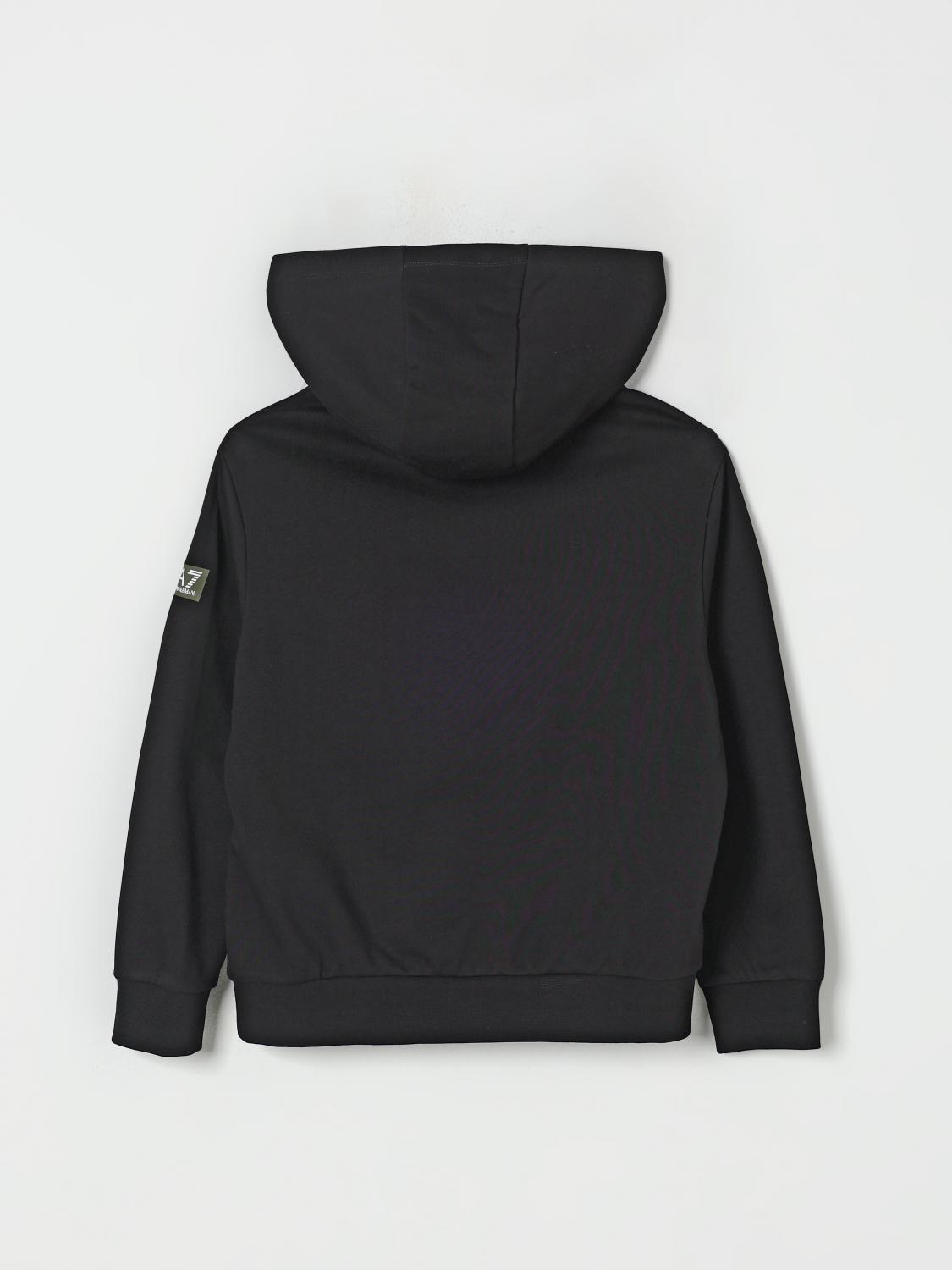 EA7 SWEATER: Sweater kids Ea7, Black - Img 2