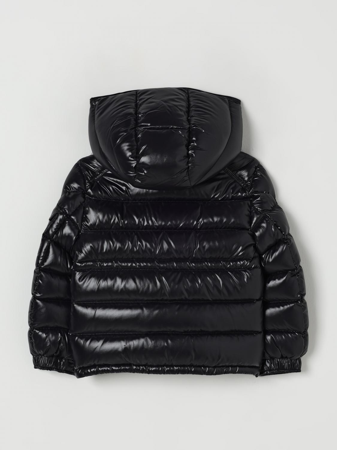 MONCLER JACKET: Jacket kids Moncler, Black - Img 2