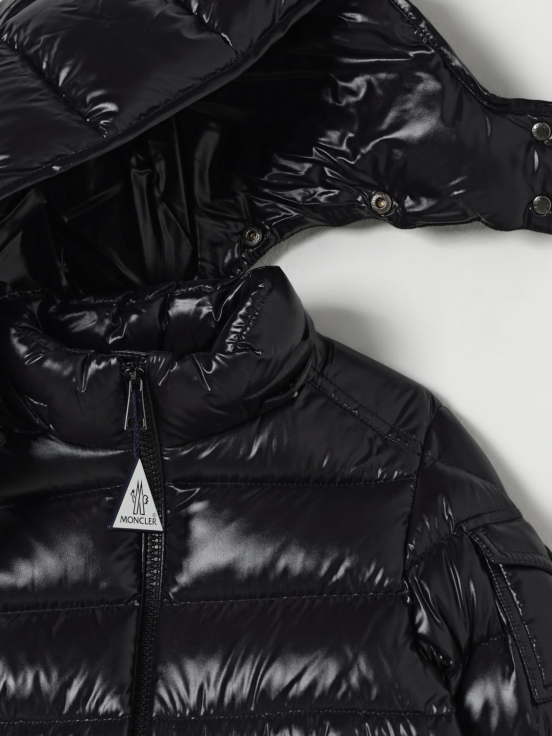 MONCLER JACKET: Jacket kids Moncler, Black - Img 3