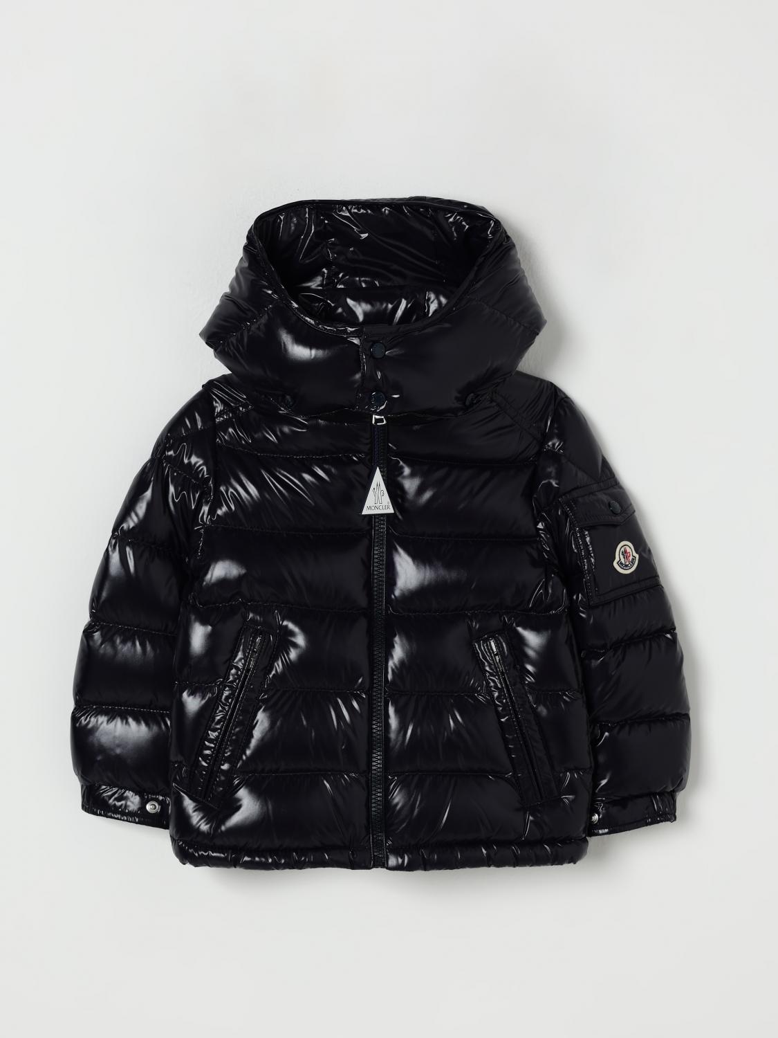 MONCLER 재킷: 재킷 남아 Moncler, 블루 - Img 1