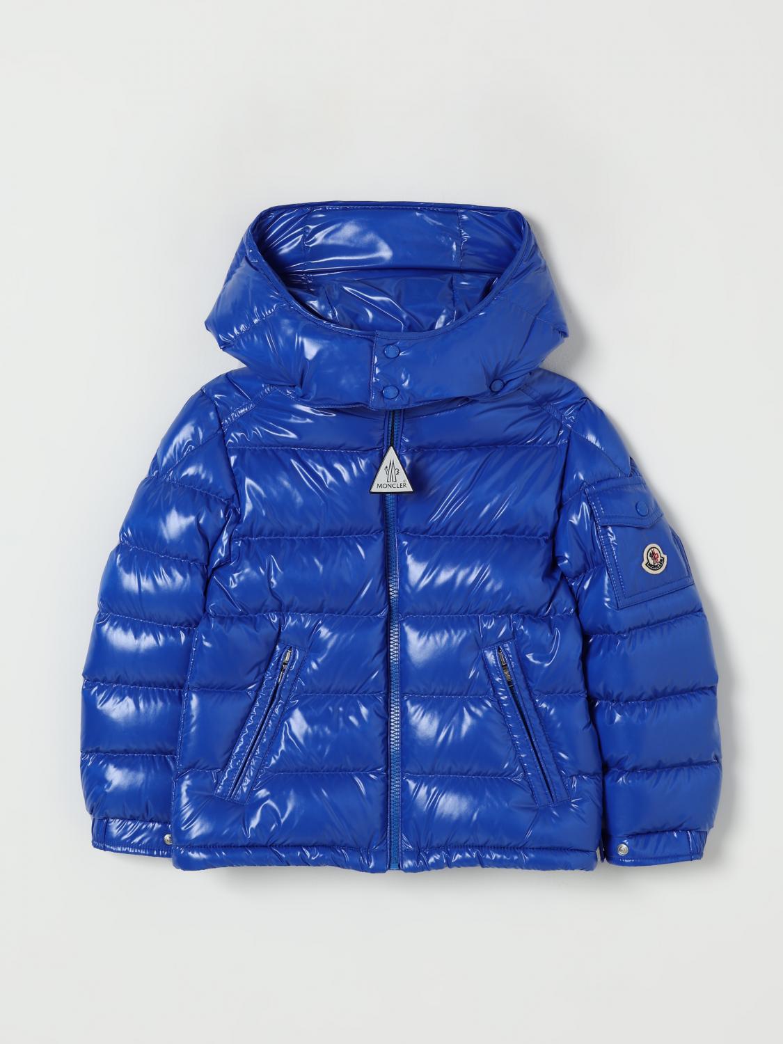 Moncler Jacket kids - Royal Blue | 1A1252068950 | GIGLIO.COM