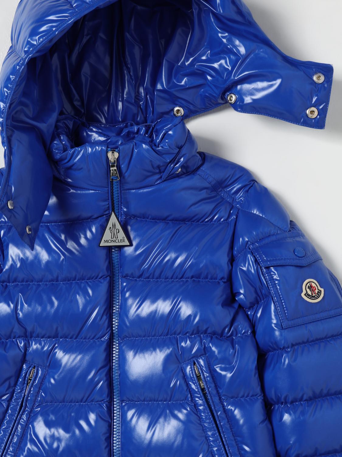 MONCLER ジャケット: ジャケット ボーイ Moncler, ロイヤルブルー - Img 3