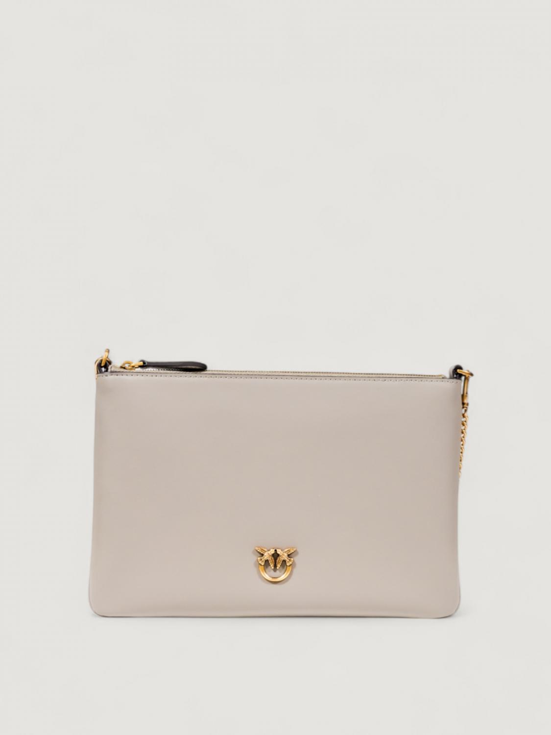 PINKO CROSSBODY BAG: Wallet woman Pinko, Dove Grey - Img 1