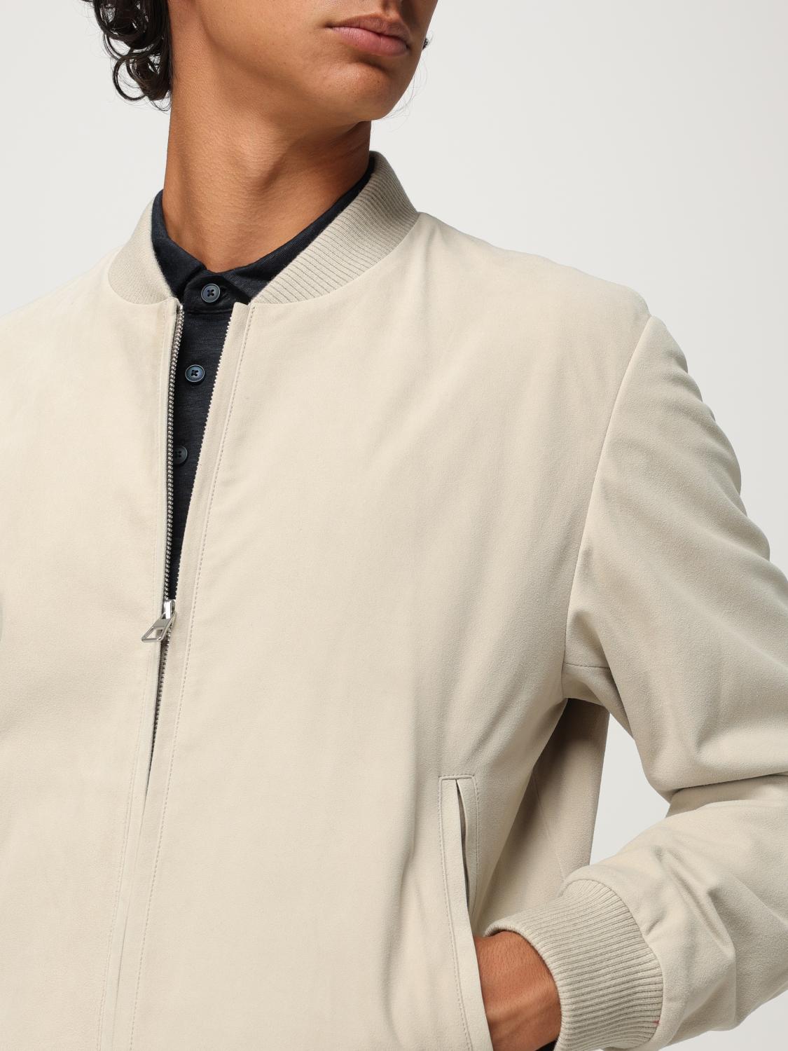 BOSS JACKET: Jacket men Boss, Beige - Img 4