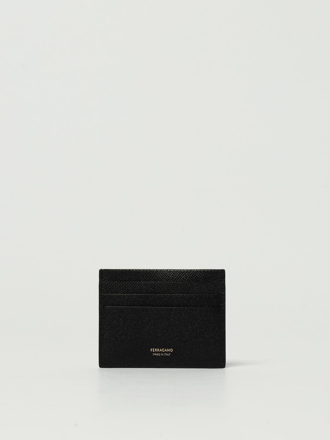 FERRAGAMO PORTEMONNAIE: Portmonnaie herren Ferragamo, Schwarz - Img 2