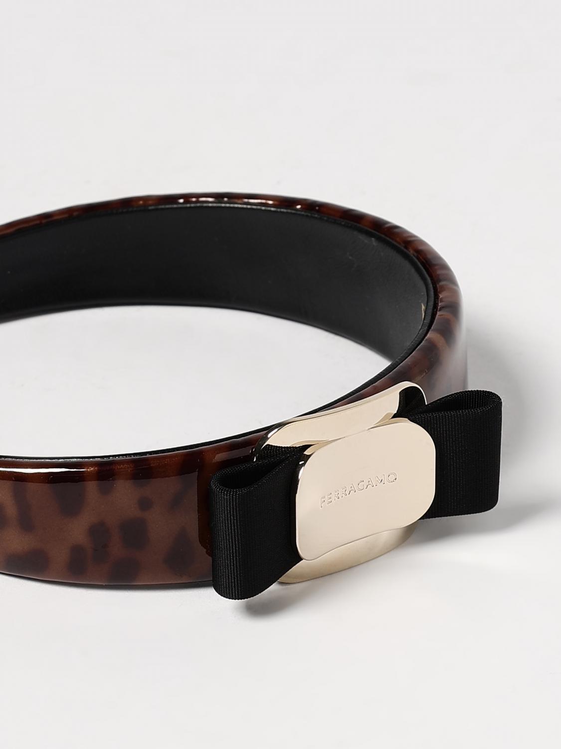 FERRAGAMO DIADEMA: Anillo mujer Ferragamo, Marrón - Img 2