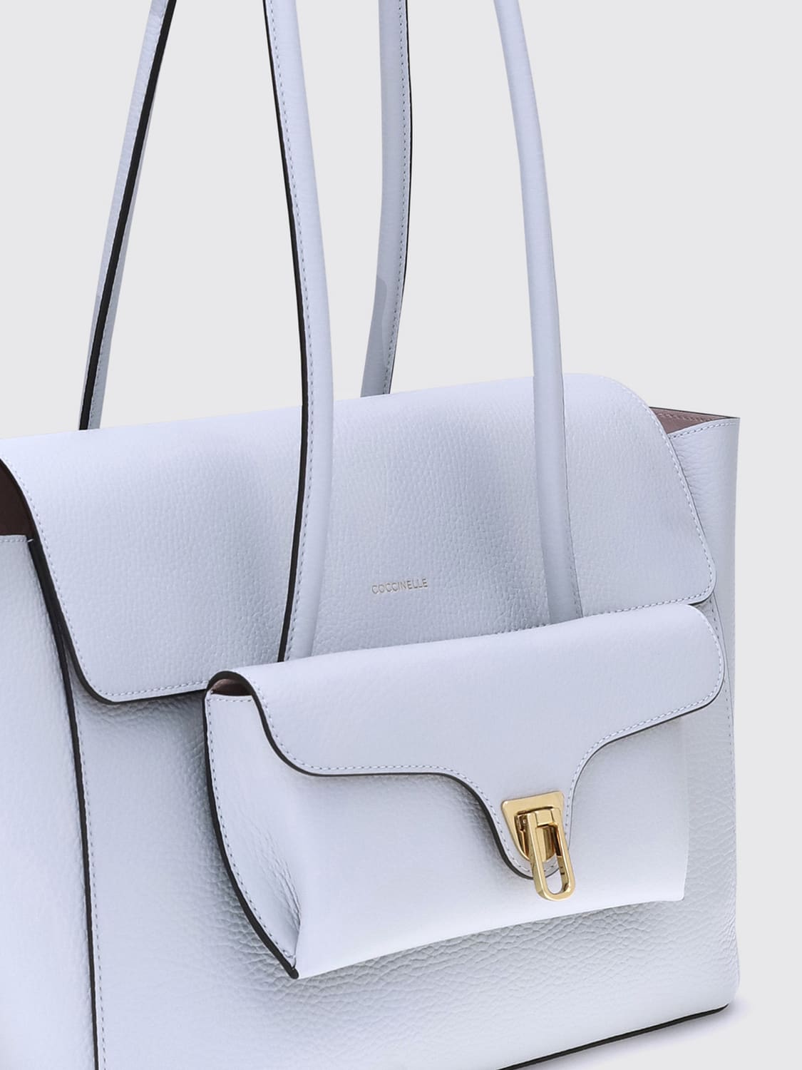 COCCINELLE SHOULDER BAG: Shoulder bag woman Coccinelle, White - Img 3