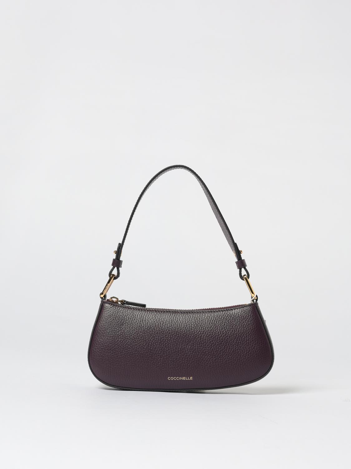 COCCINELLE SCHULTERTASCHE: Schultertasche damen Coccinelle, Pflaume - Img 1