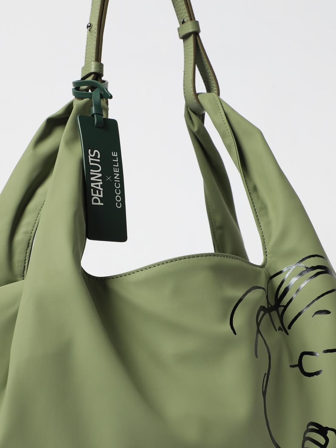 COCCINELLE SHOULDER BAG: Shoulder bag woman Coccinelle, Green - Img 3