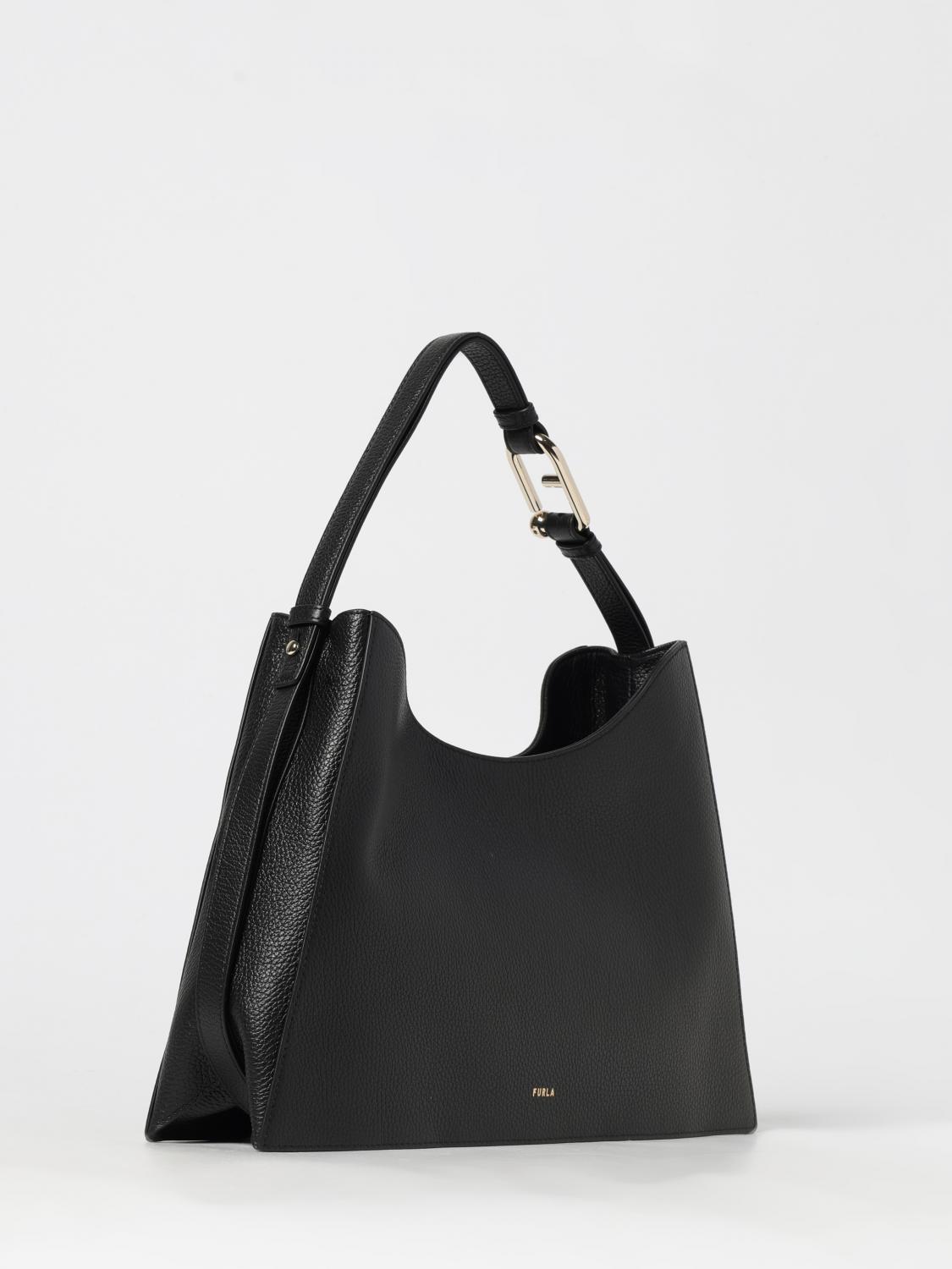 FURLA SCHULTERTASCHE: Schultertasche damen Furla, Schwarz - Img 2