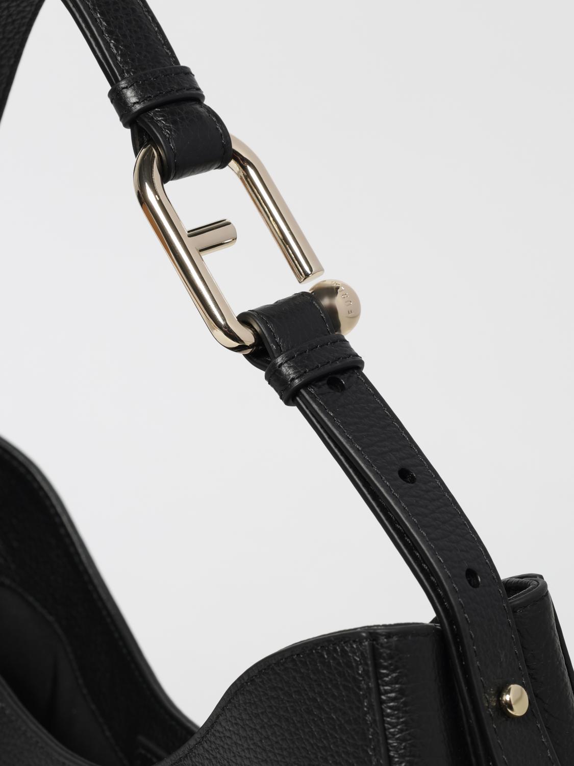 FURLA SCHULTERTASCHE: Schultertasche damen Furla, Schwarz - Img 3