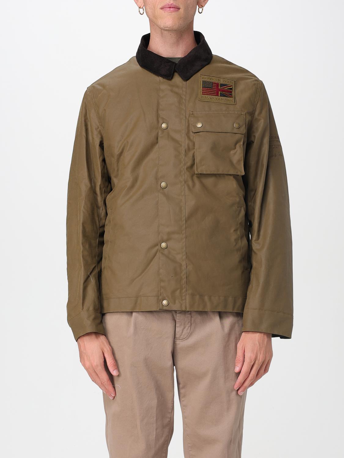 BARBOUR 재킷: 재킷 남성 Barbour, 베이지 - Img 1