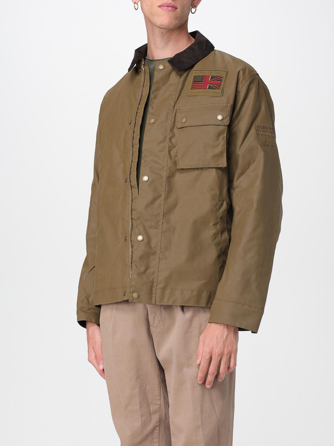 BARBOUR 재킷: 재킷 남성 Barbour, 베이지 - Img 3