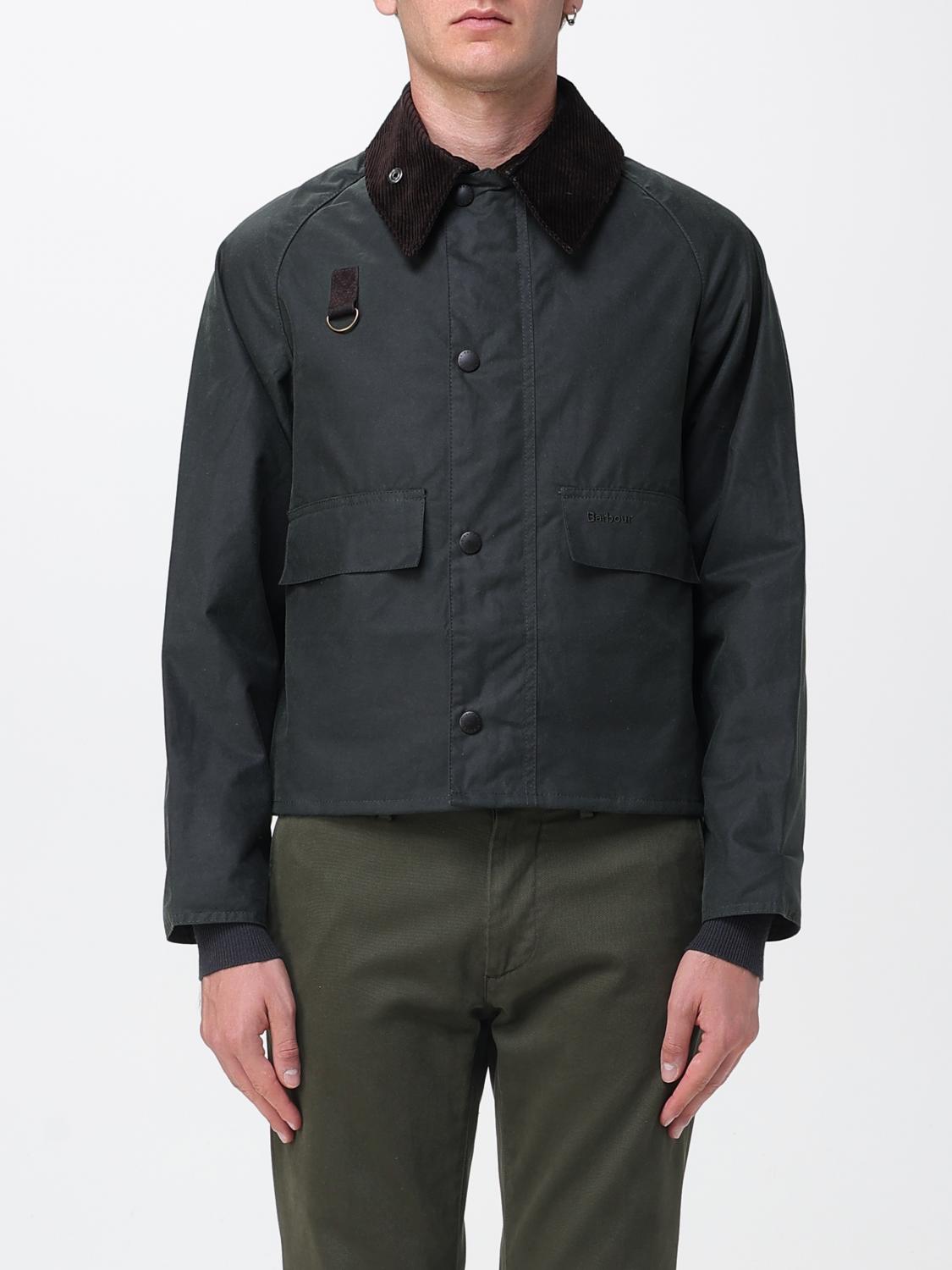 BARBOUR ジャケット: ジャケット メンズ Barbour, セージ - Img 1