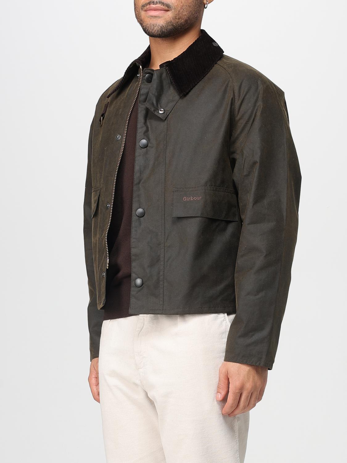 BARBOUR ジャケット: ジャケット メンズ Barbour, オリーブ - Img 3