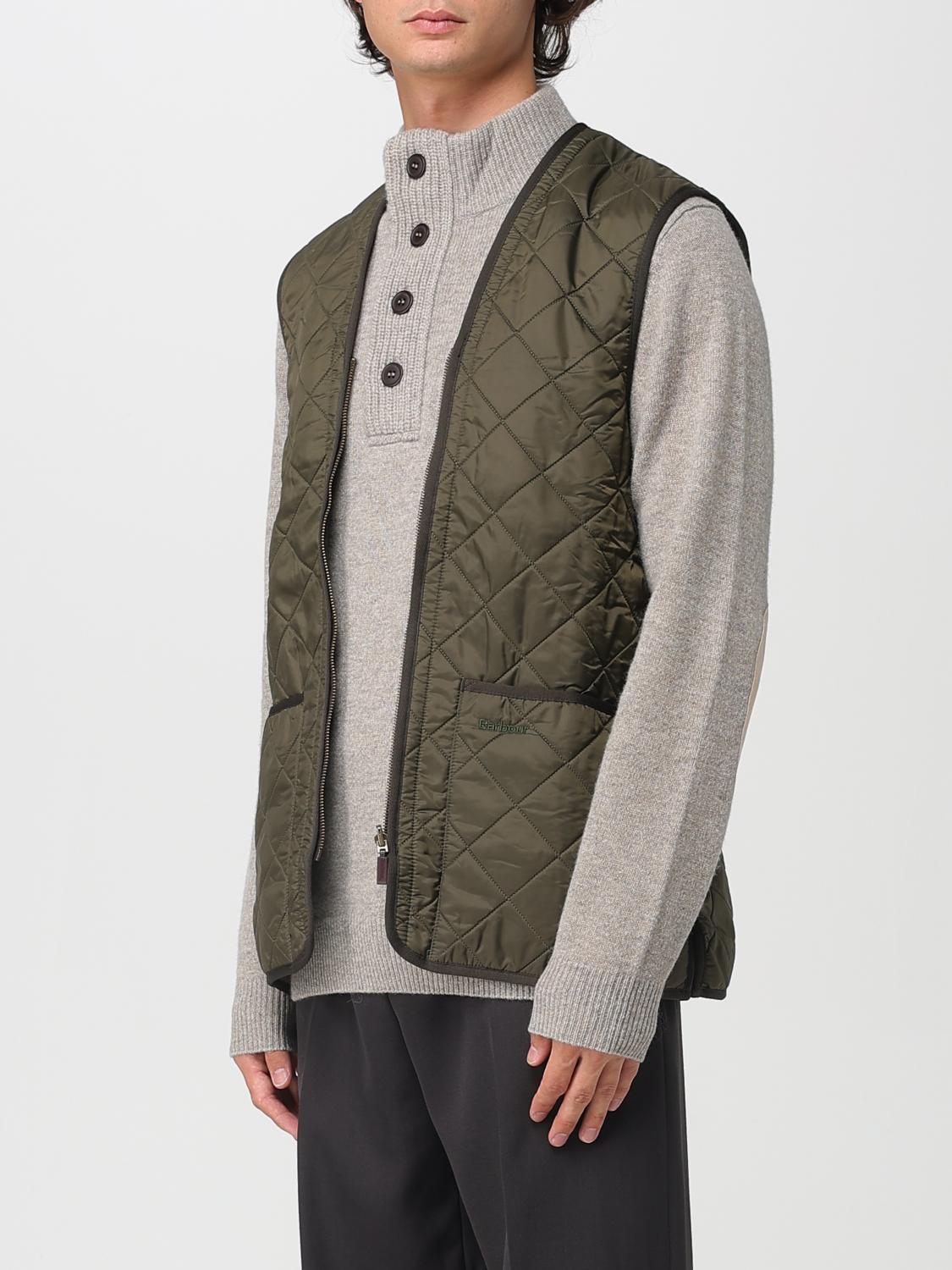 BARBOUR 정장 조끼: 재킷 남성 Barbour, 그린 - Img 3