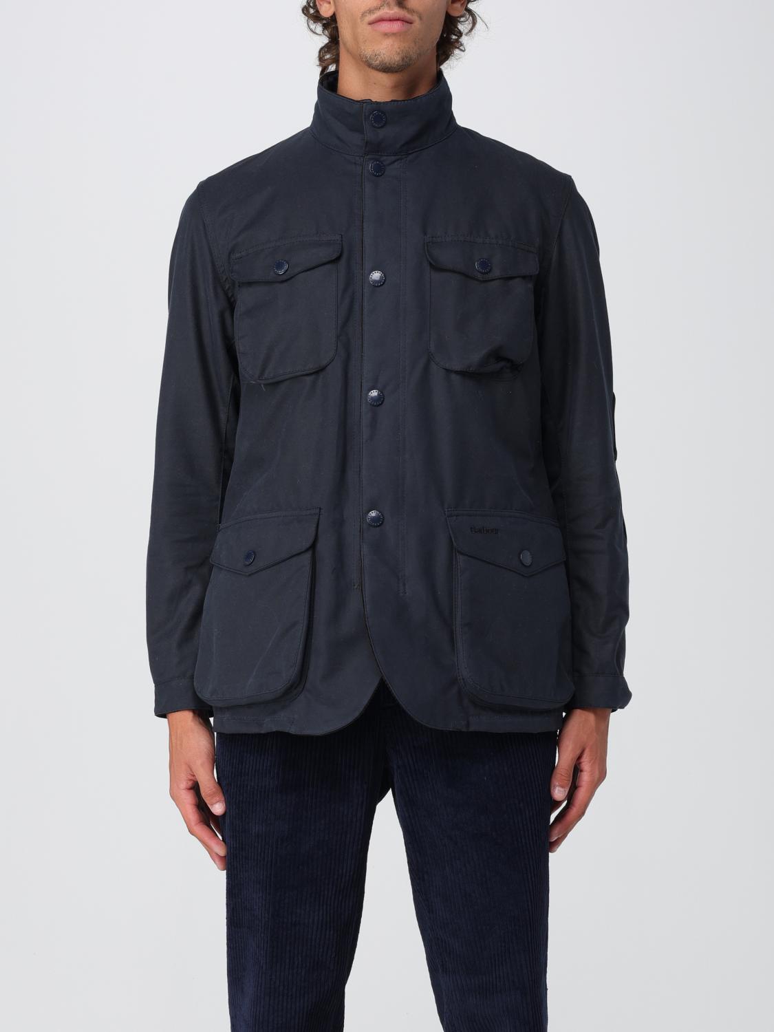 BARBOUR JACKET: Jacket men Barbour, Navy - Img 1