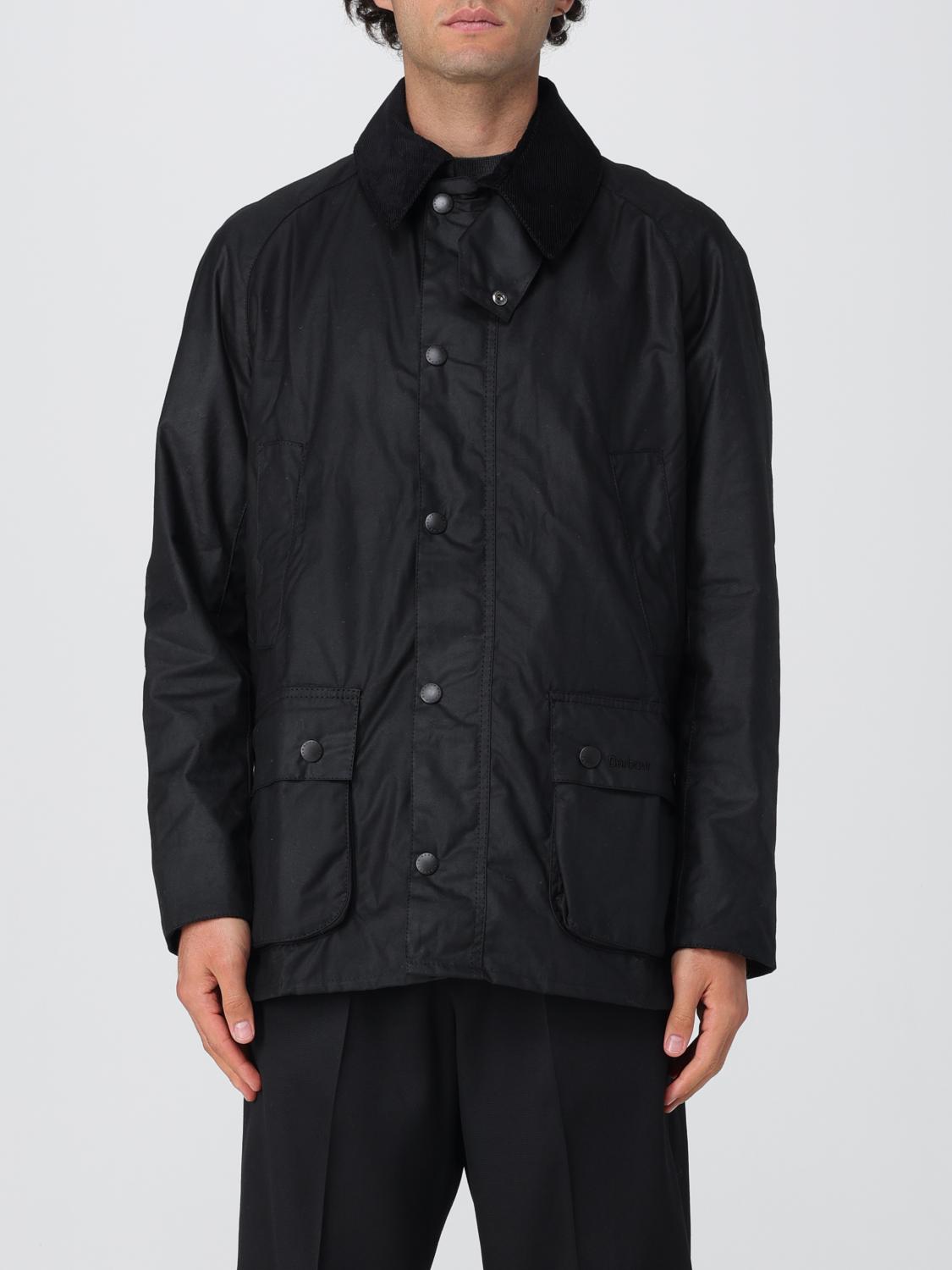 BARBOUR JACKET: Coated Cotton Jacket Barbour, Black - Img 1
