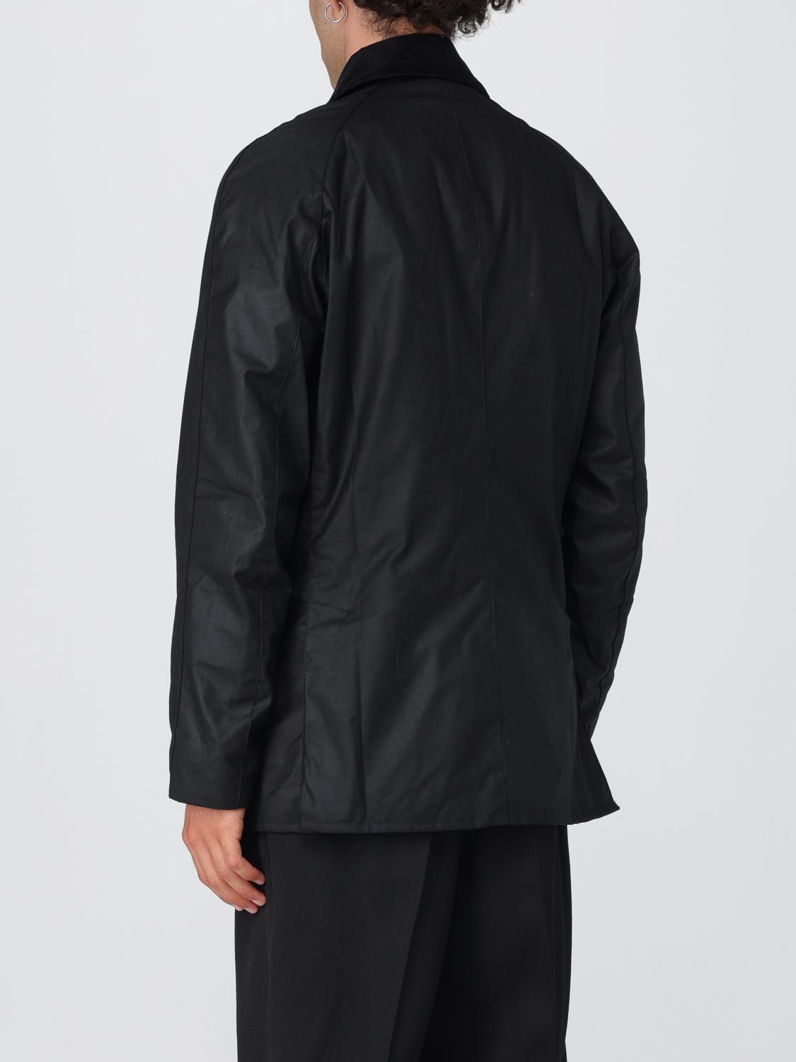 BARBOUR JACKET: Coated Cotton Jacket Barbour, Black - Img 2