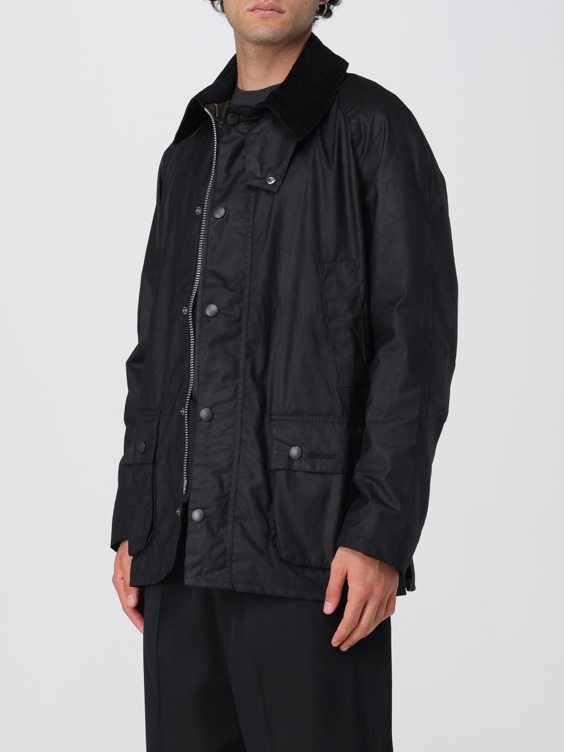 BARBOUR JACKET: Coated Cotton Jacket Barbour, Black - Img 3