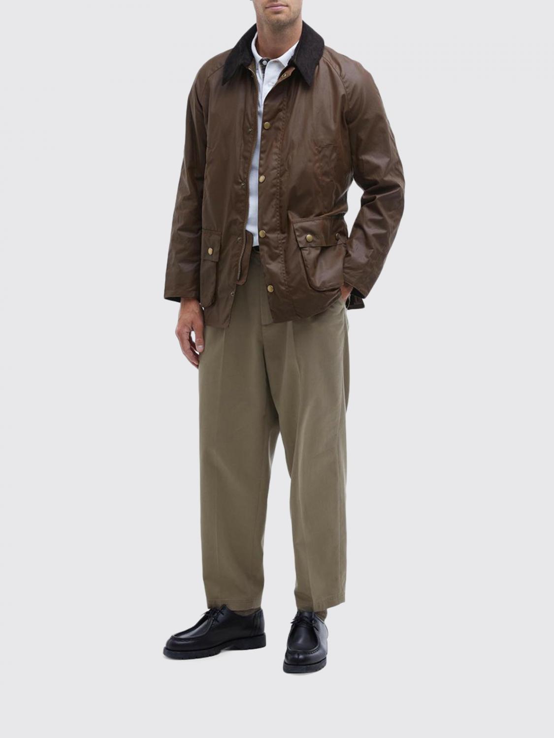 BARBOUR 재킷: Barbour 코팅 코튼 재킷, 레더 - Img 3