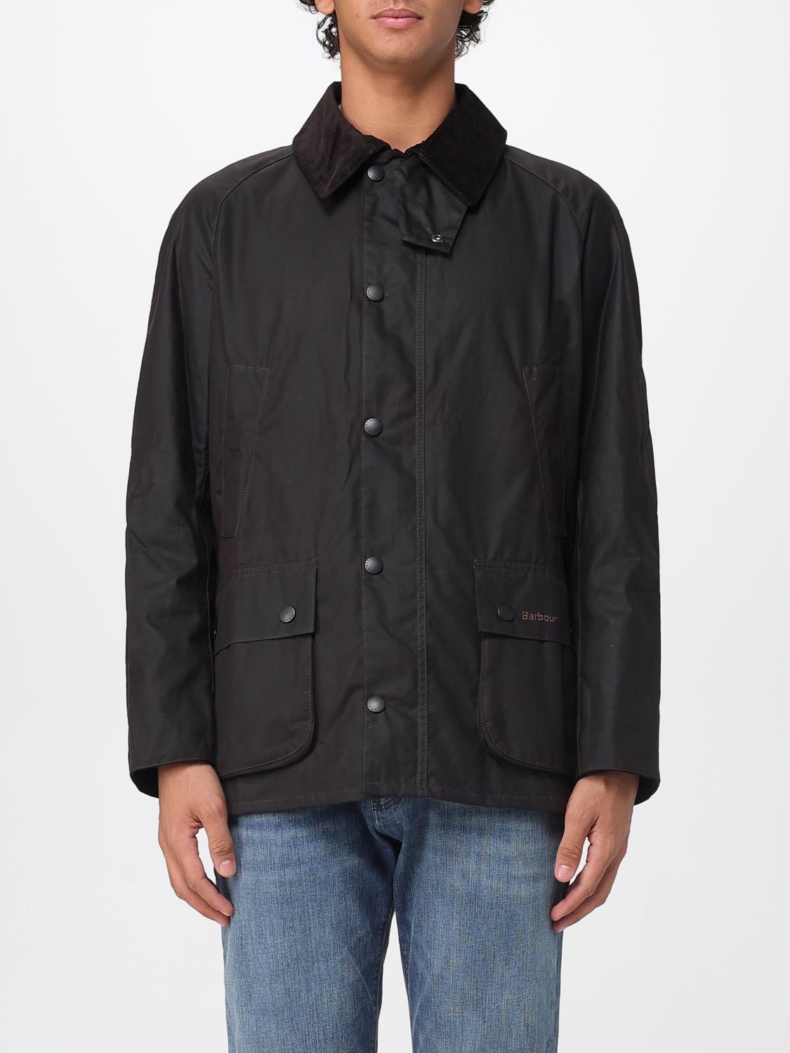BARBOUR JACKET: Coated Cotton Jacket Barbour, Ebony - Img 1