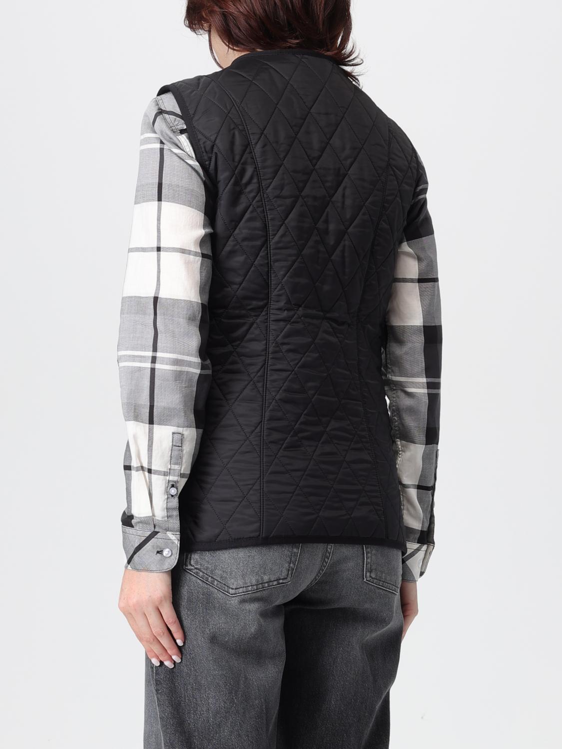 BARBOUR 웨이스트코트: 재킷 여성 Barbour, 블랙 - Img 2