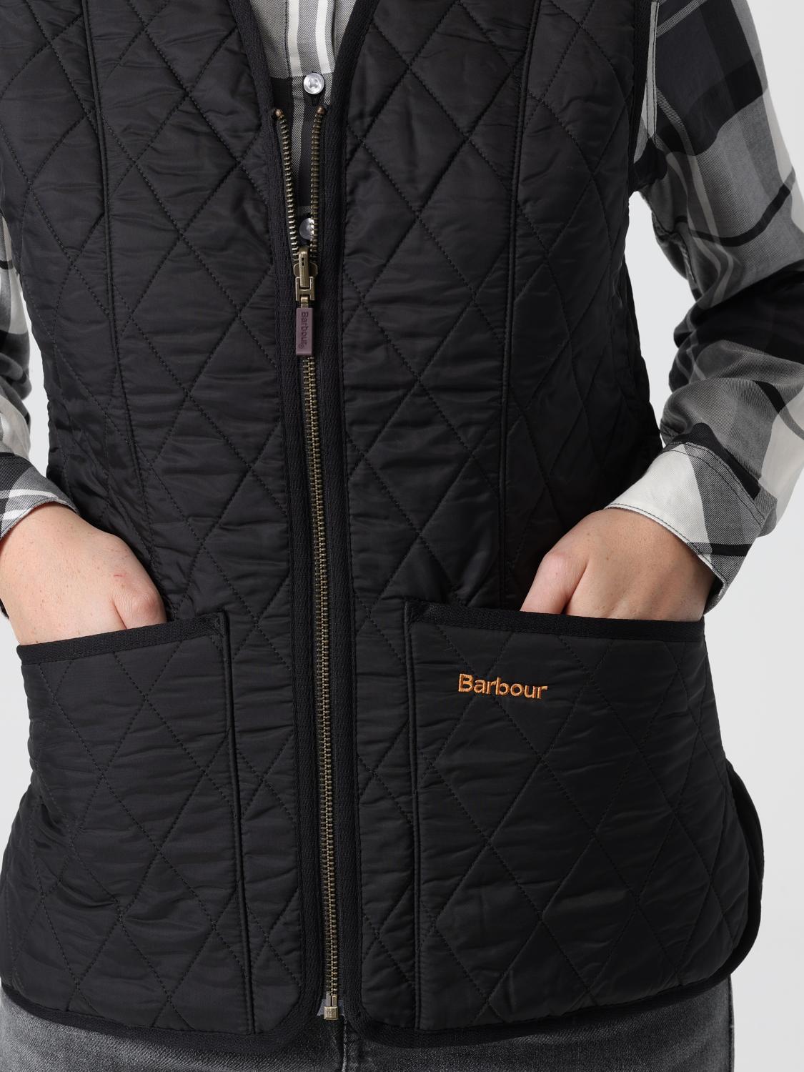 BARBOUR 웨이스트코트: 재킷 여성 Barbour, 블랙 - Img 4