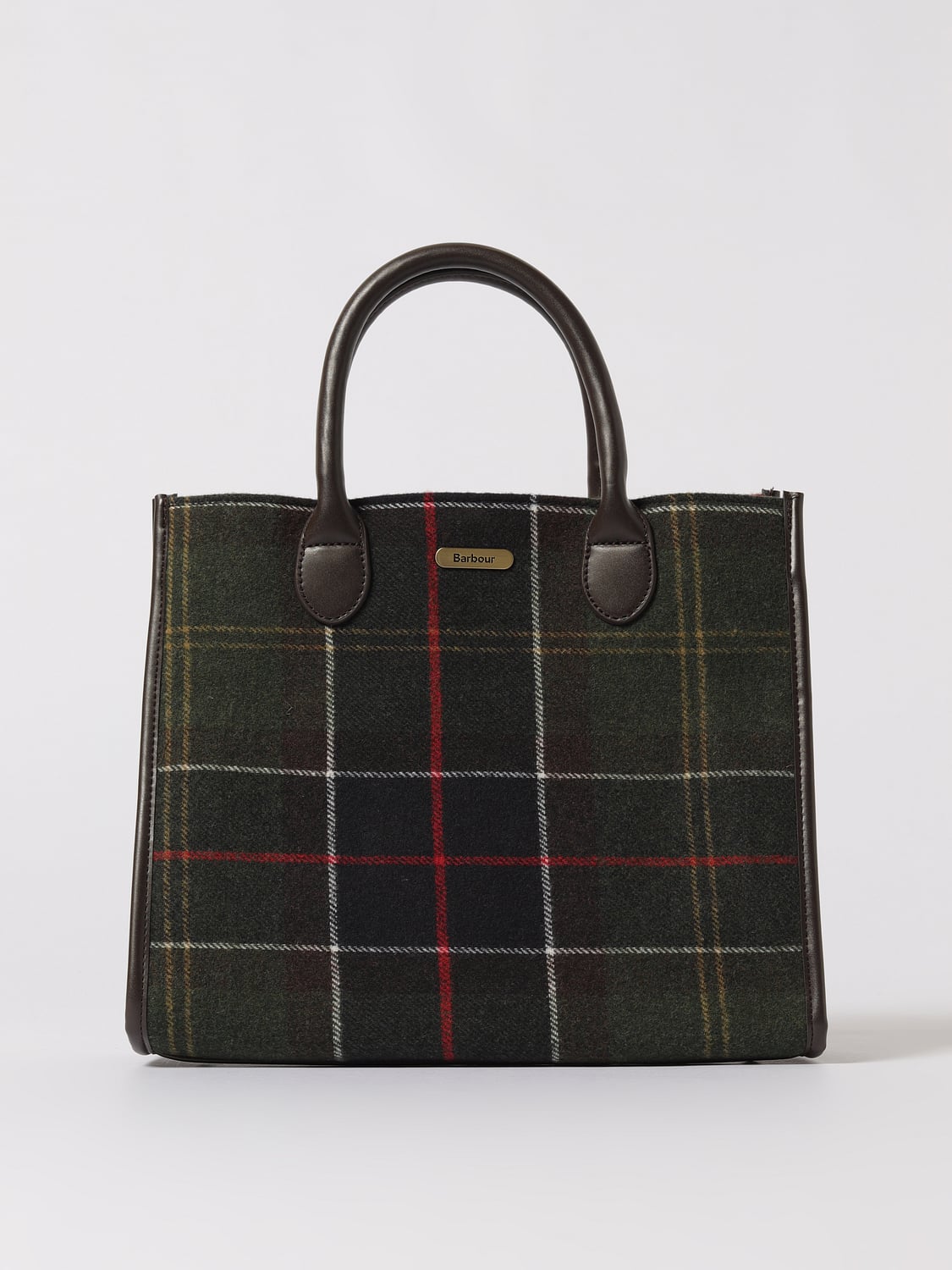 BARBOUR ハンドバッグ: ショルダーバッグ レディース Barbour, グリーン - Img 1