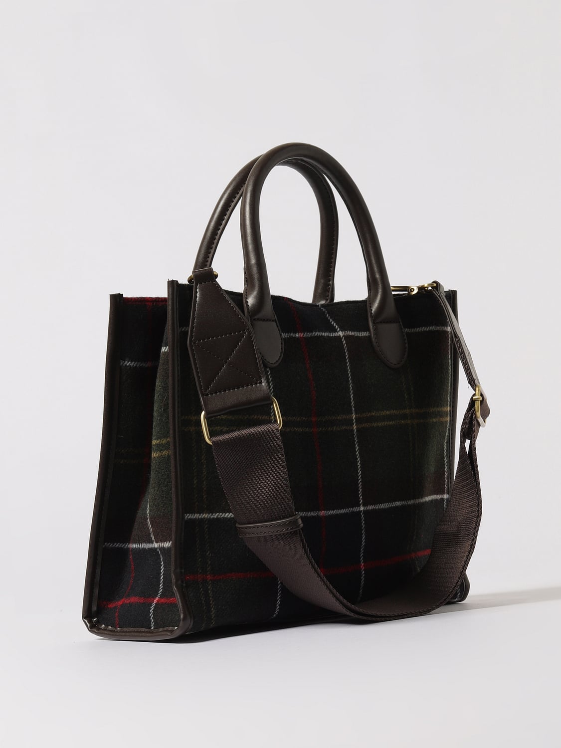 BARBOUR ハンドバッグ: ショルダーバッグ レディース Barbour, グリーン - Img 2
