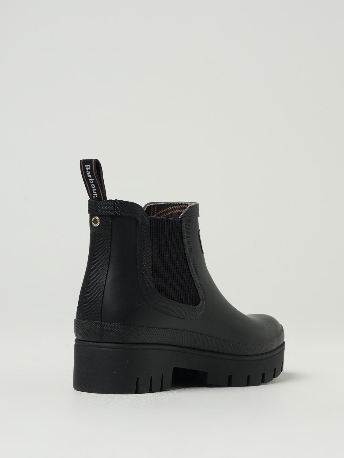 BARBOUR 부츠: 신발 여성 Barbour, 블랙 - Img 3