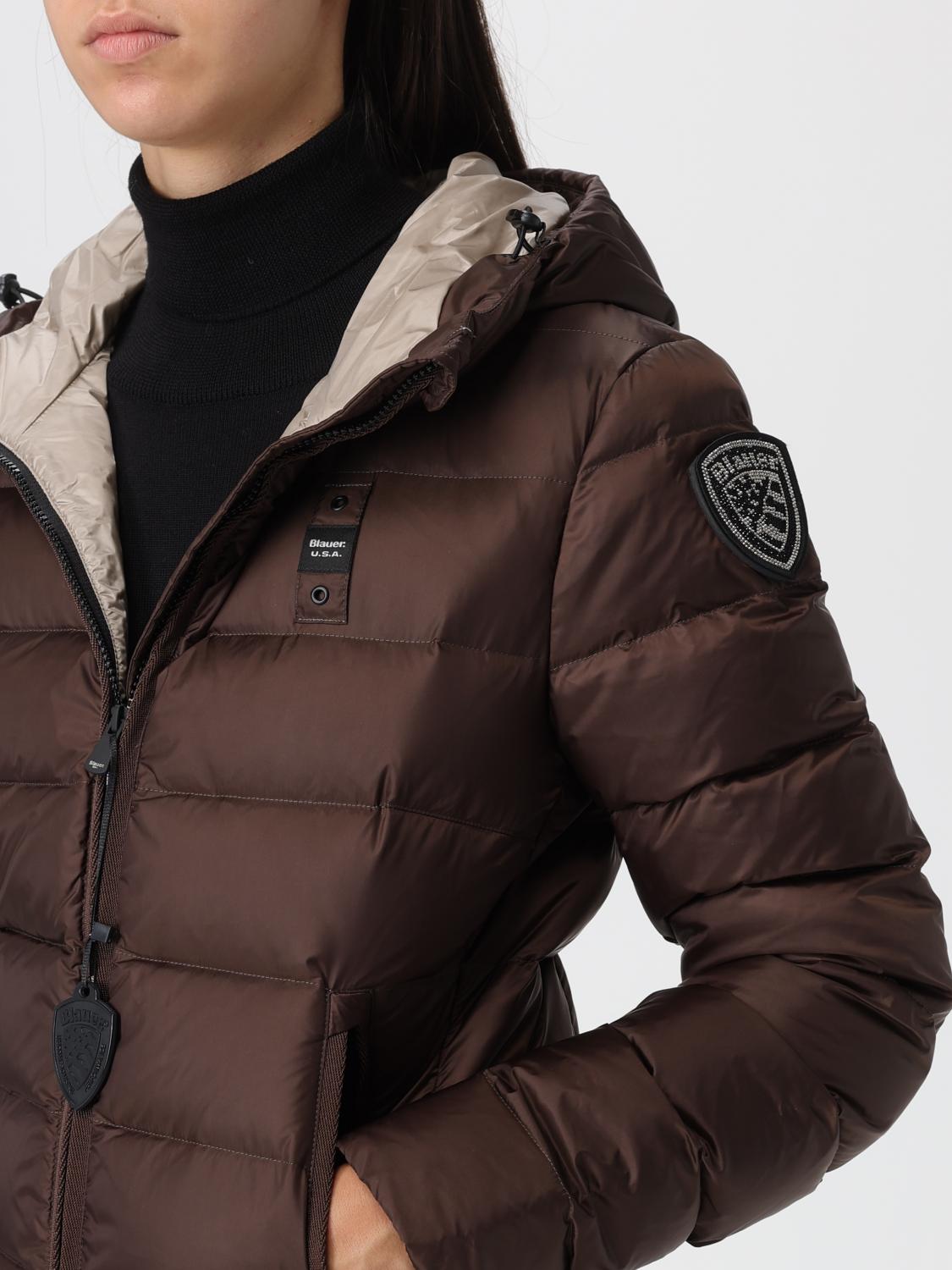 BLAUER CHAQUETA: Chaqueta mujer Blauer, Marrón Oscuro - Img 4
