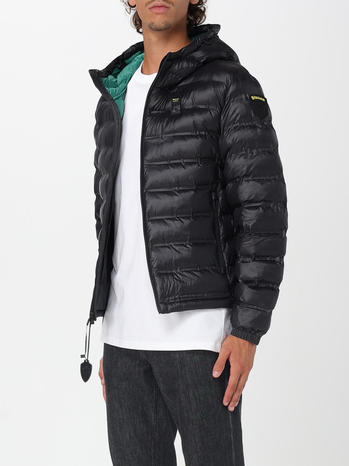 BLAUER JACKET: Jacket men Blauer, Black - Img 3
