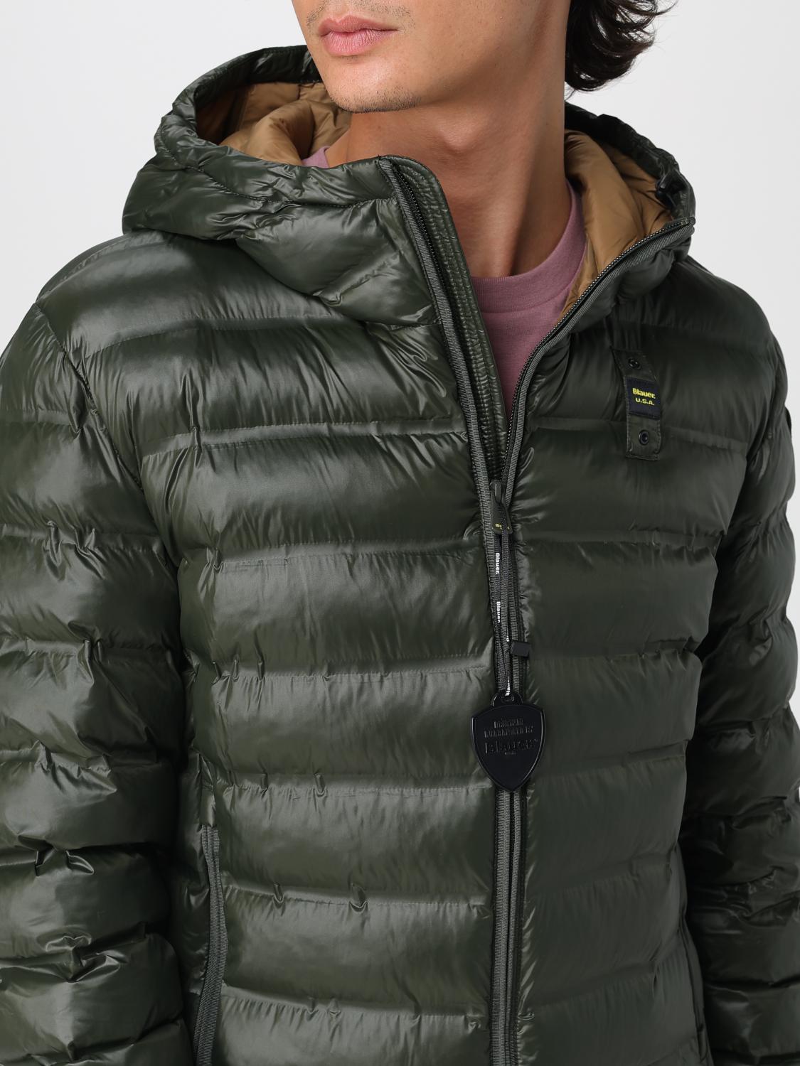 BLAUER JACKET: Jacket men Blauer, Green - Img 4